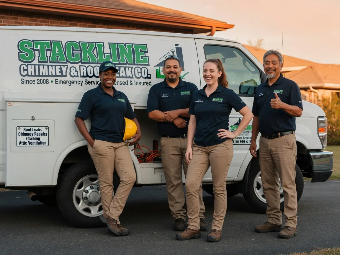 Chimney flashing repair company in Brownsville, WI